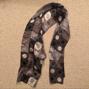 Coach logo scarf